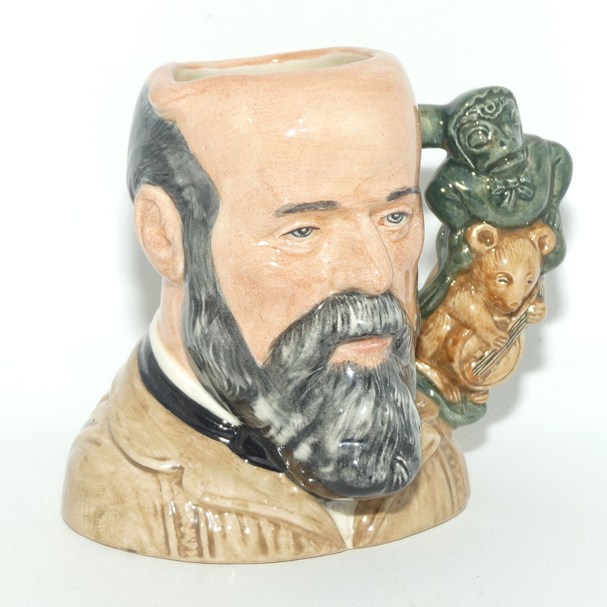 D7000 Royal Doulton small character jug George Tinworth | #1