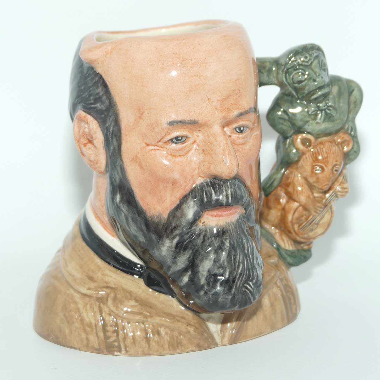 D7000 Royal Doulton small character jug George Tinworth | #2