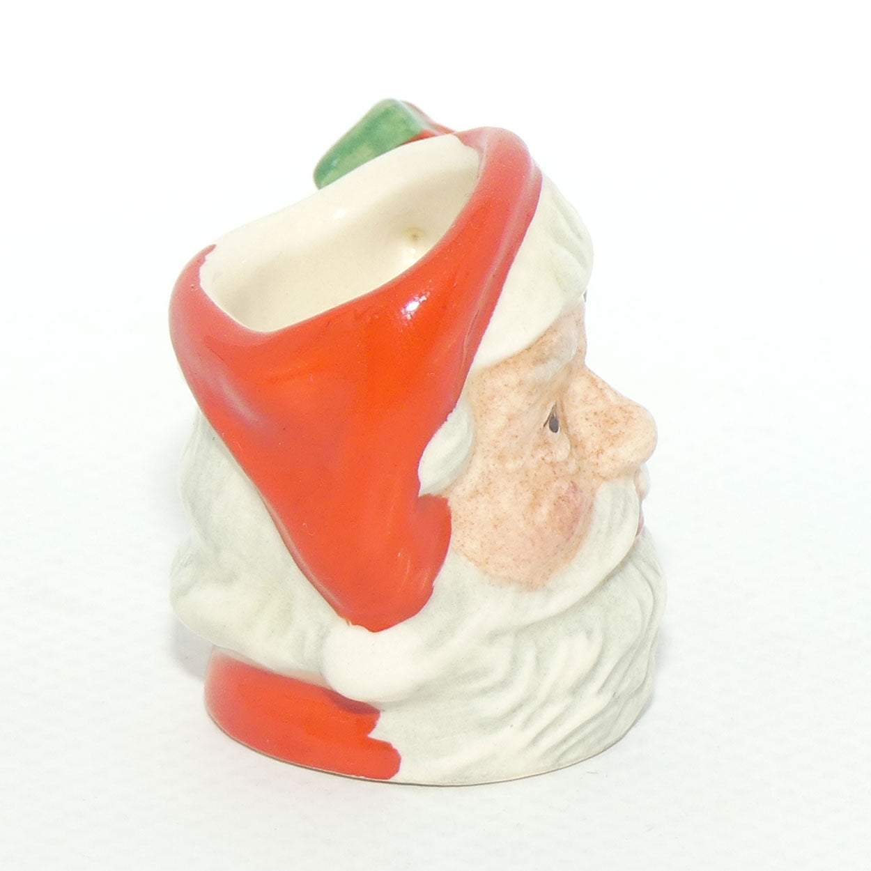 D7020 Royal Doulton tiny character jug Santa | Parcels handle