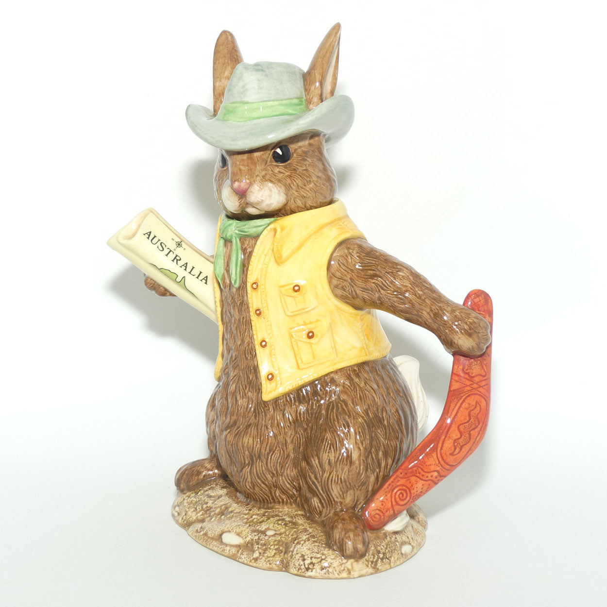 D7027 Royal Doulton Bunnykins Aussie Explorer Teapot | LE 2500