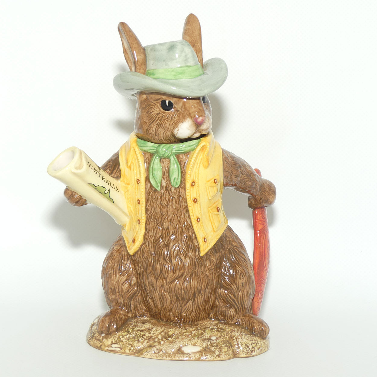 D7027 Royal Doulton Bunnykins Aussie Explorer Teapot | LE 2500