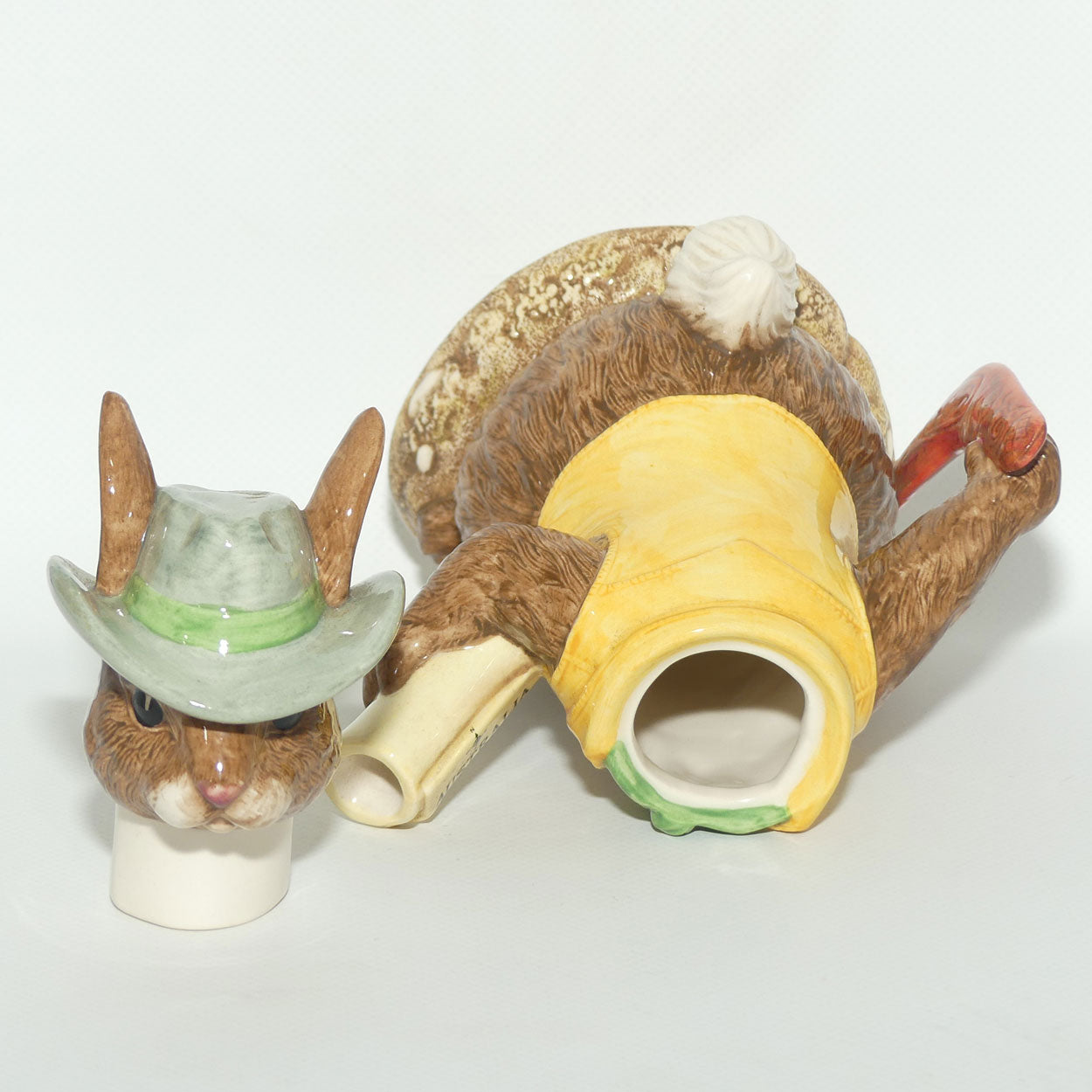 D7027 Royal Doulton Bunnykins Aussie Explorer Teapot | LE 2500