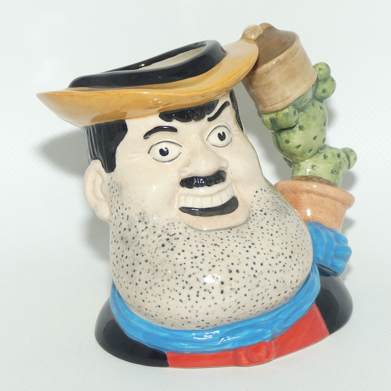 D7034 Royal Doulton small character jug Desperate Dan