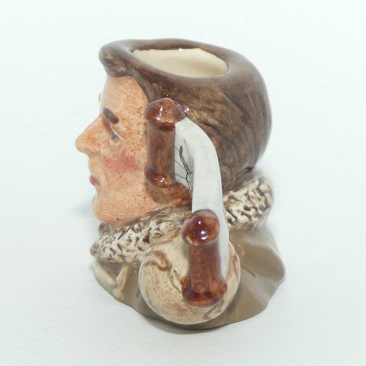 D7082 Royal Doulton tiny character jug Scott | Explorers | LE1099