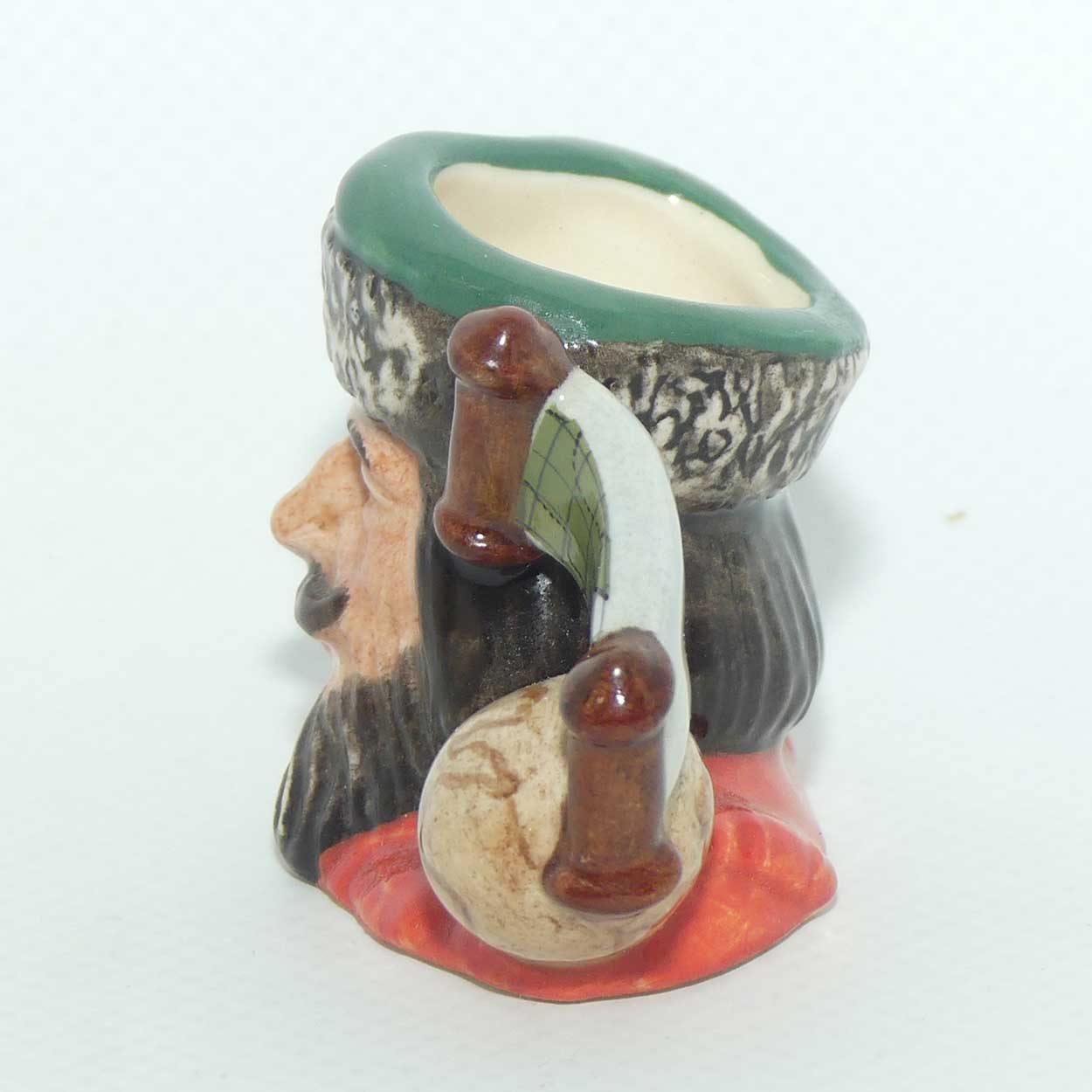 D7084 Royal Doulton tiny character jug Marco Polo | Explorers | LE1099