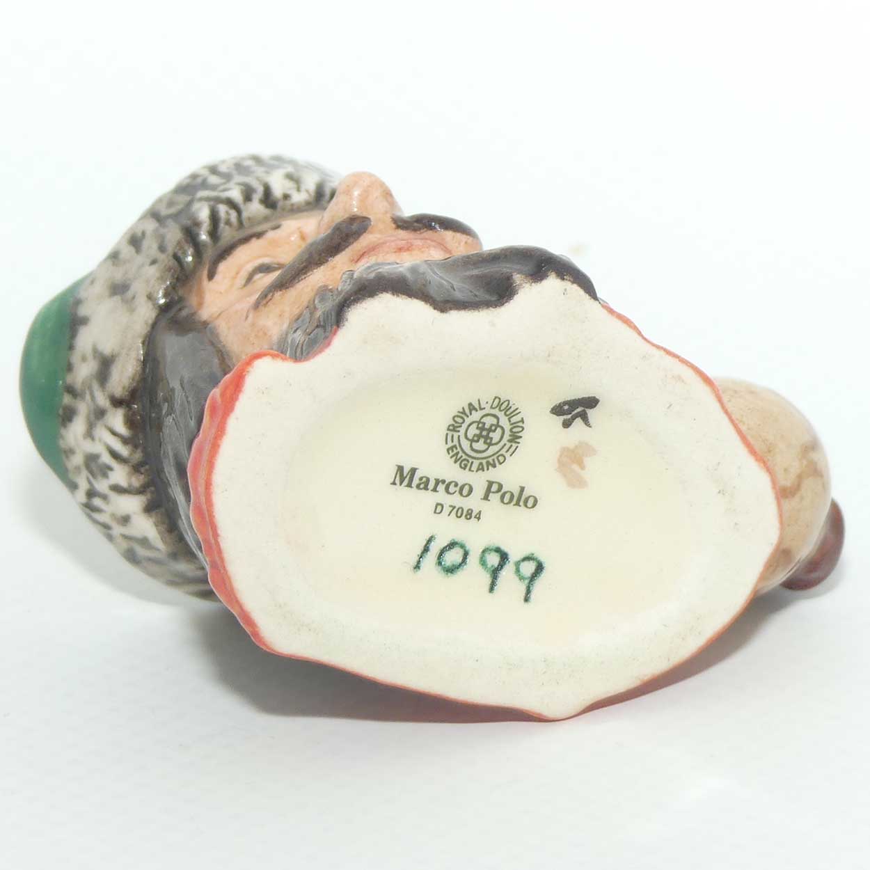 D7084 Royal Doulton tiny character jug Marco Polo | Explorers | LE1099