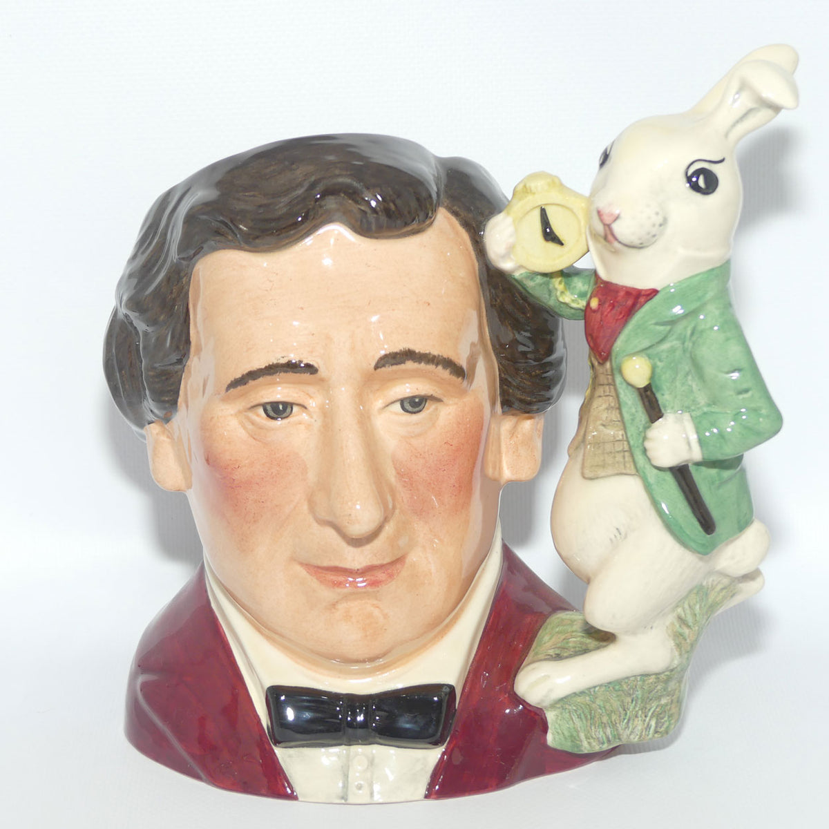 D7096 Royal Doulton large character jug Lewis Carroll | 1998 CJY | Signed + Cert