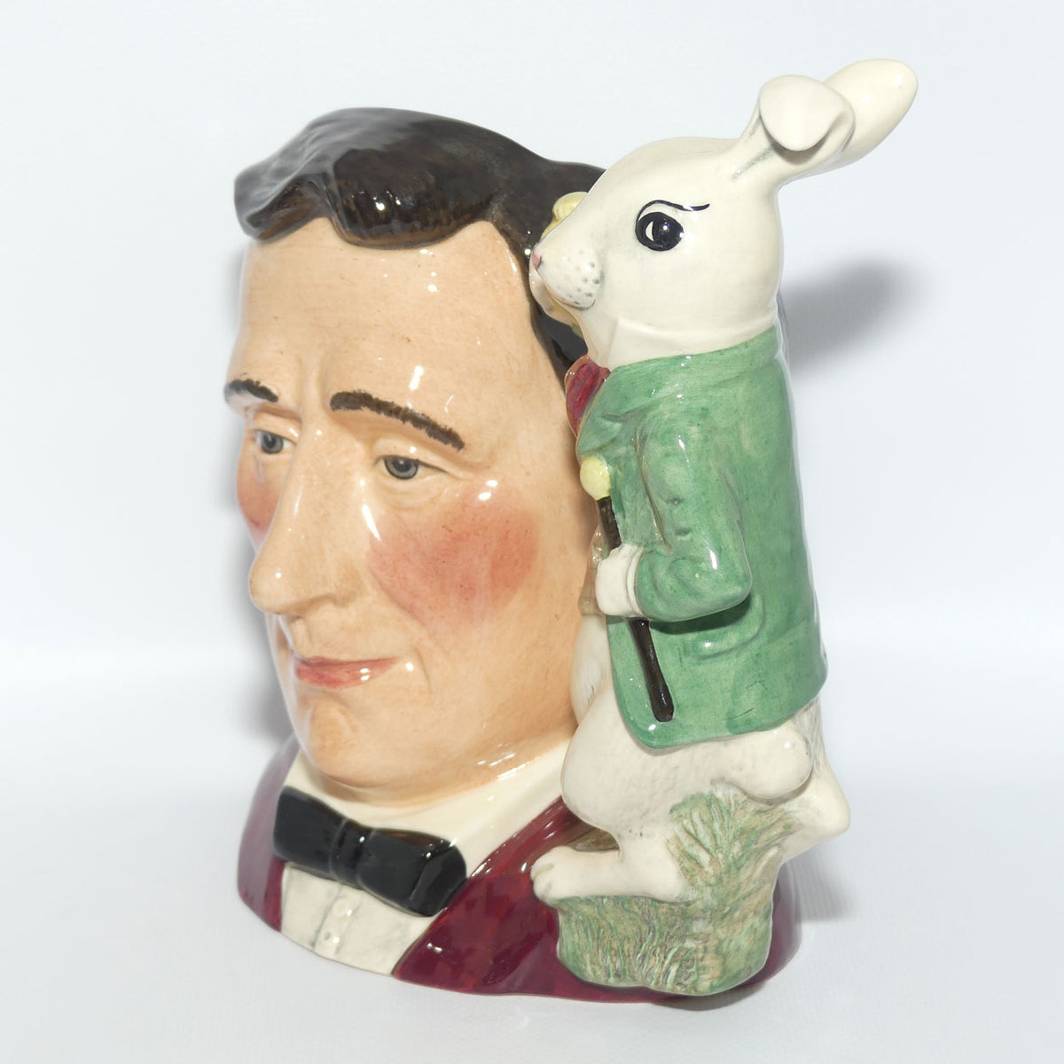 D7096 Royal Doulton large character jug Lewis Carroll | 1998 CJY | Signed + Cert