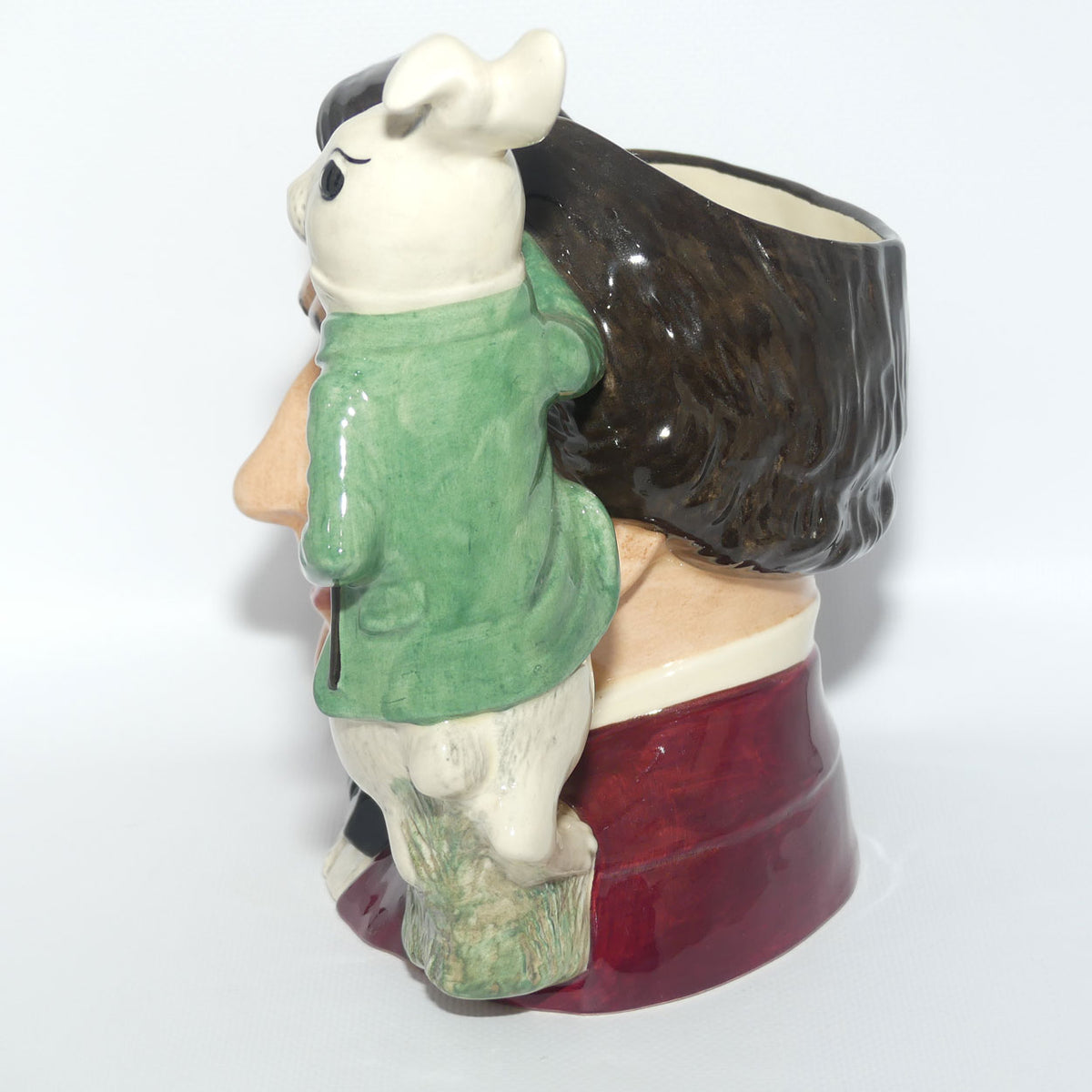 D7096 Royal Doulton large character jug Lewis Carroll | 1998 CJY | Signed + Cert