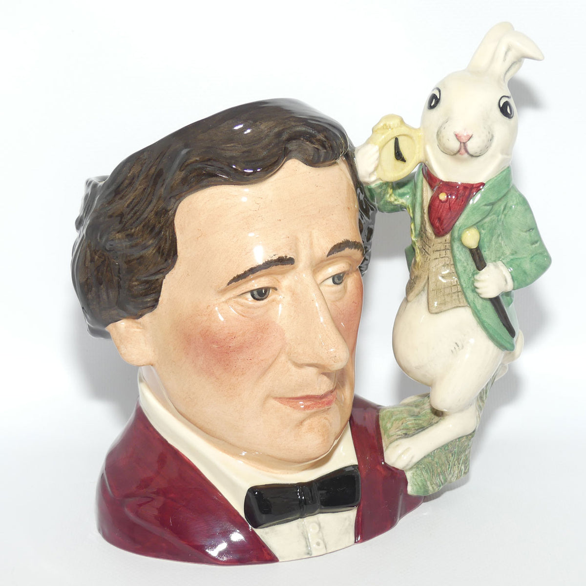 D7096 Royal Doulton large character jug Lewis Carroll | 1998 CJY | Signed + Cert