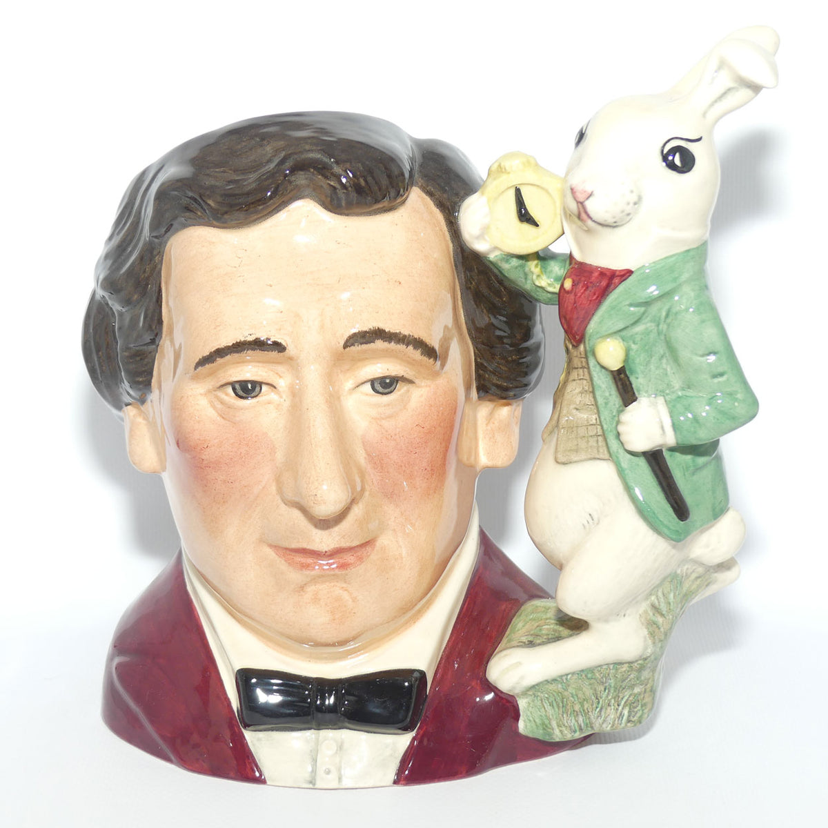 D7096 Royal Doulton large character jug Lewis Carroll | 1998 CJY | Signed + Cert