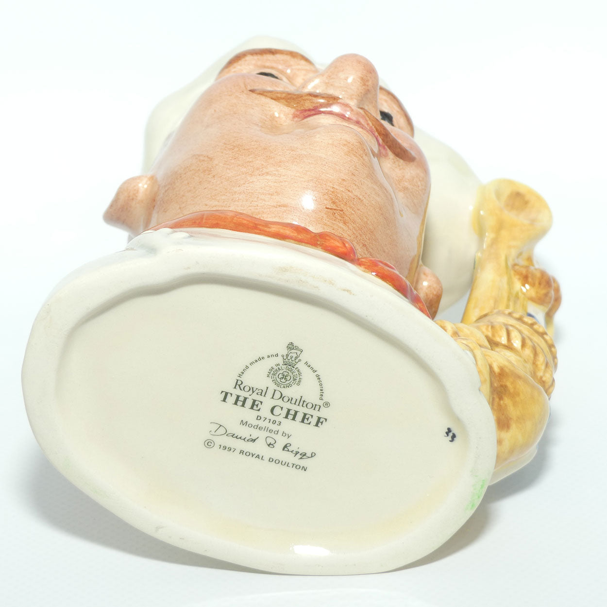 D7103 Royal Doulton small character jug The Chef