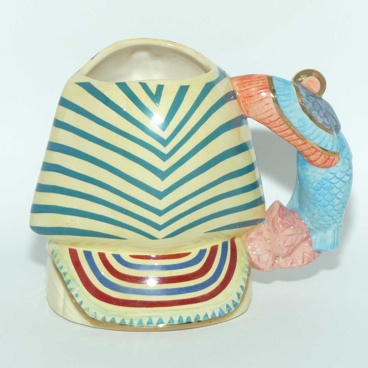 D7127 Royal Doulton small character jug Tutankhamen | LE 195/1500