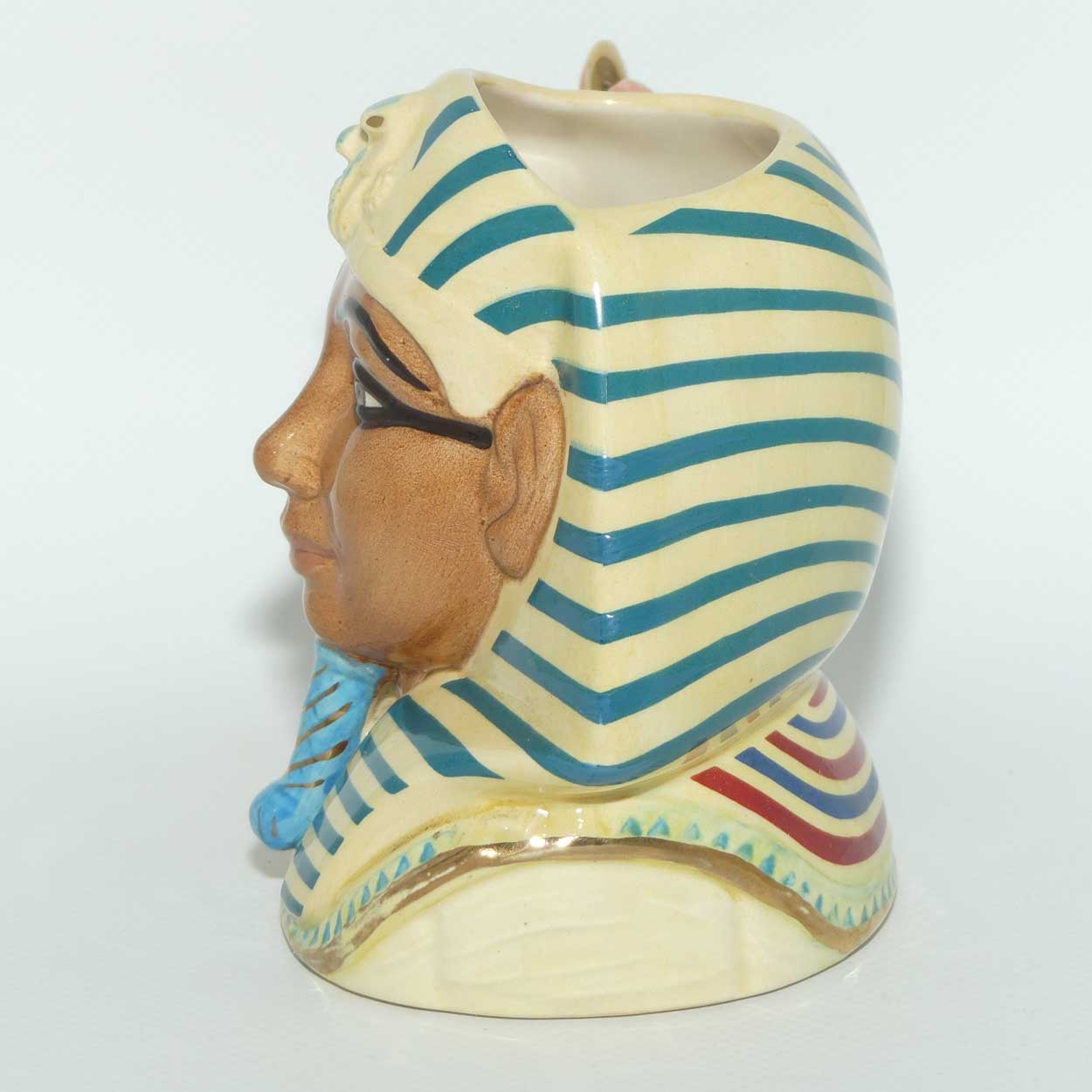D7127 Royal Doulton small character jug Tutankhamen | LE 195/1500