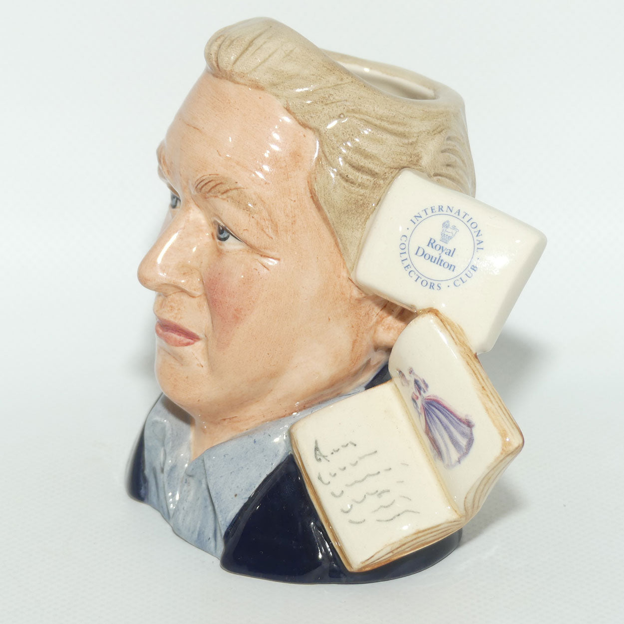 D7156 Royal Doulton small character jug The Figure Collector | + Cert