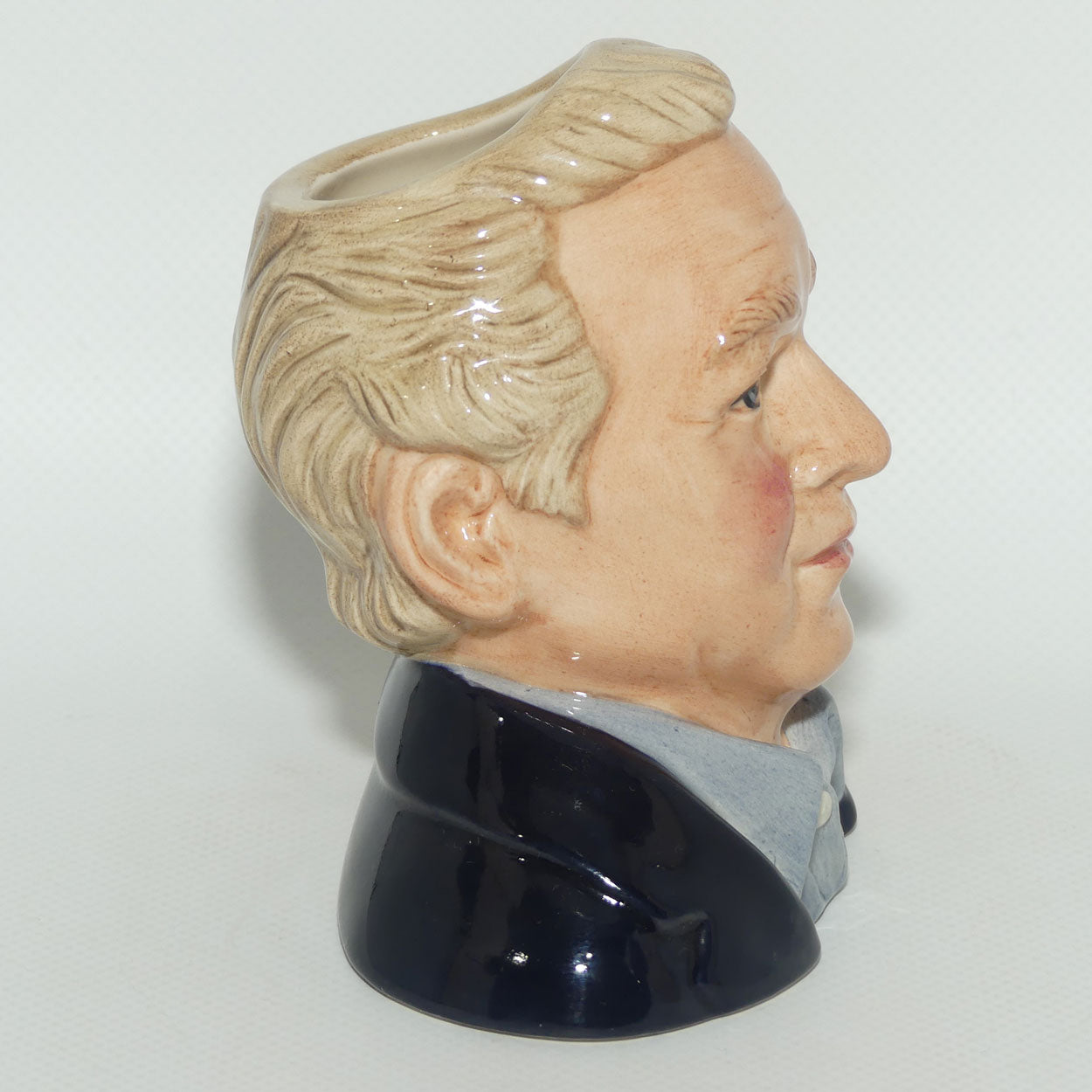 D7156 Royal Doulton small character jug The Figure Collector | + Cert