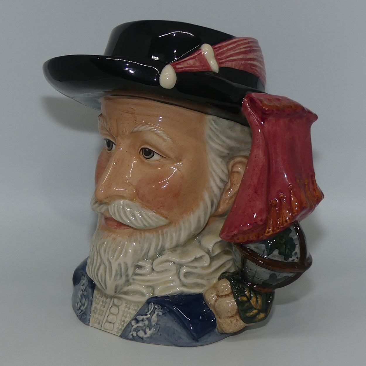 D7169 Royal Doulton large character jug Sir Walter Raleigh | #447/1000