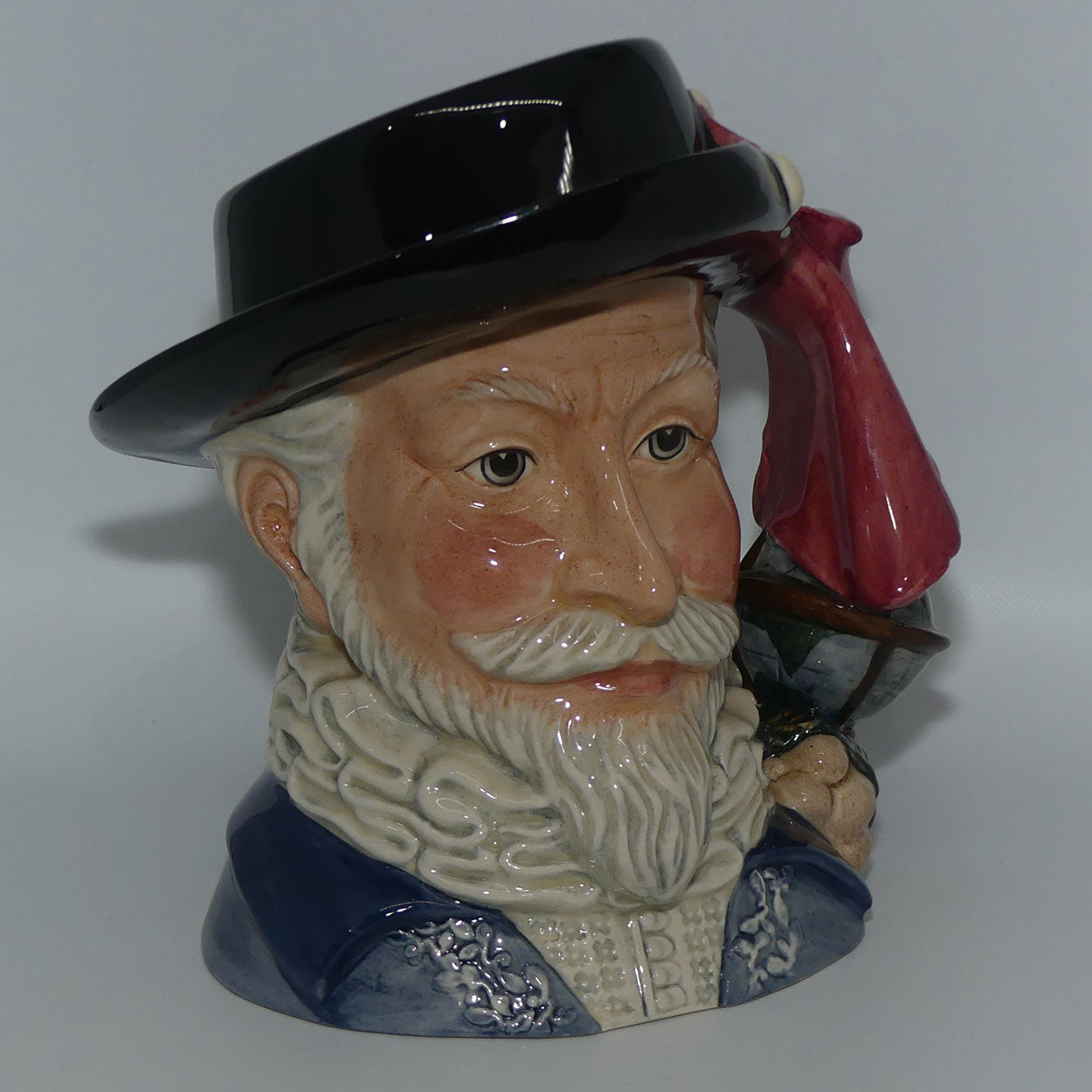 D7169 Royal Doulton large character jug Sir Walter Raleigh | #447/1000