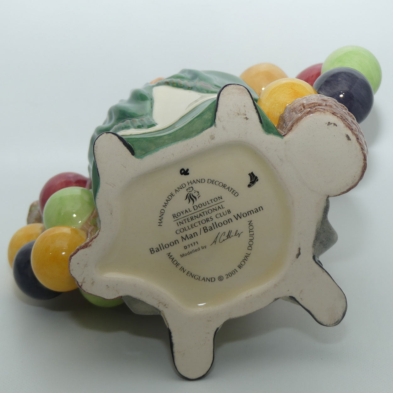 Royal Doulton double character teapot Balloon Man and Balloon Woman D7171