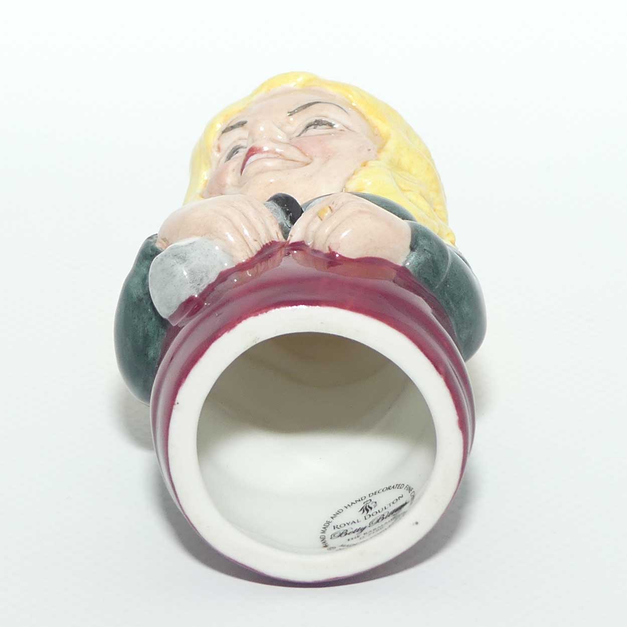 D7190 Royal Doulton Doultonville Betty Bitters the Barmaid candle snuffer