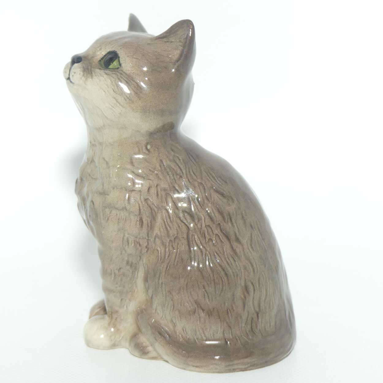 DA128 Royal Doulton Persian Kitten | Style Two | Grey | factory 2nd