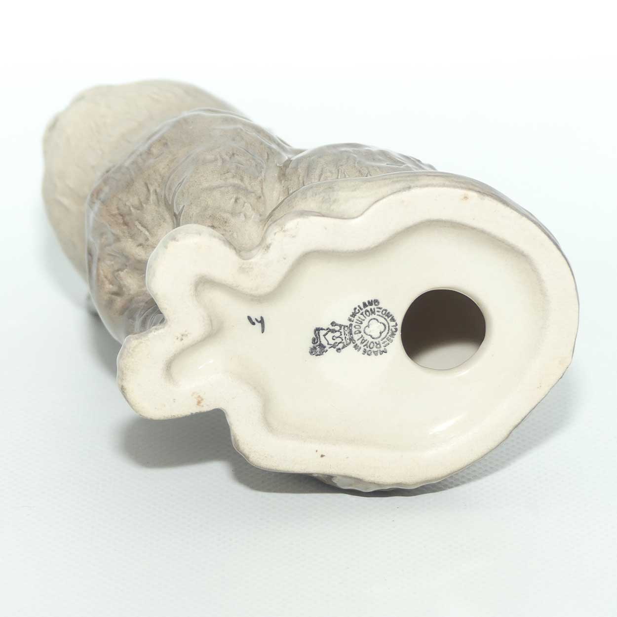 DA128 Royal Doulton Persian Kitten | Style Two | Grey | factory 2nd