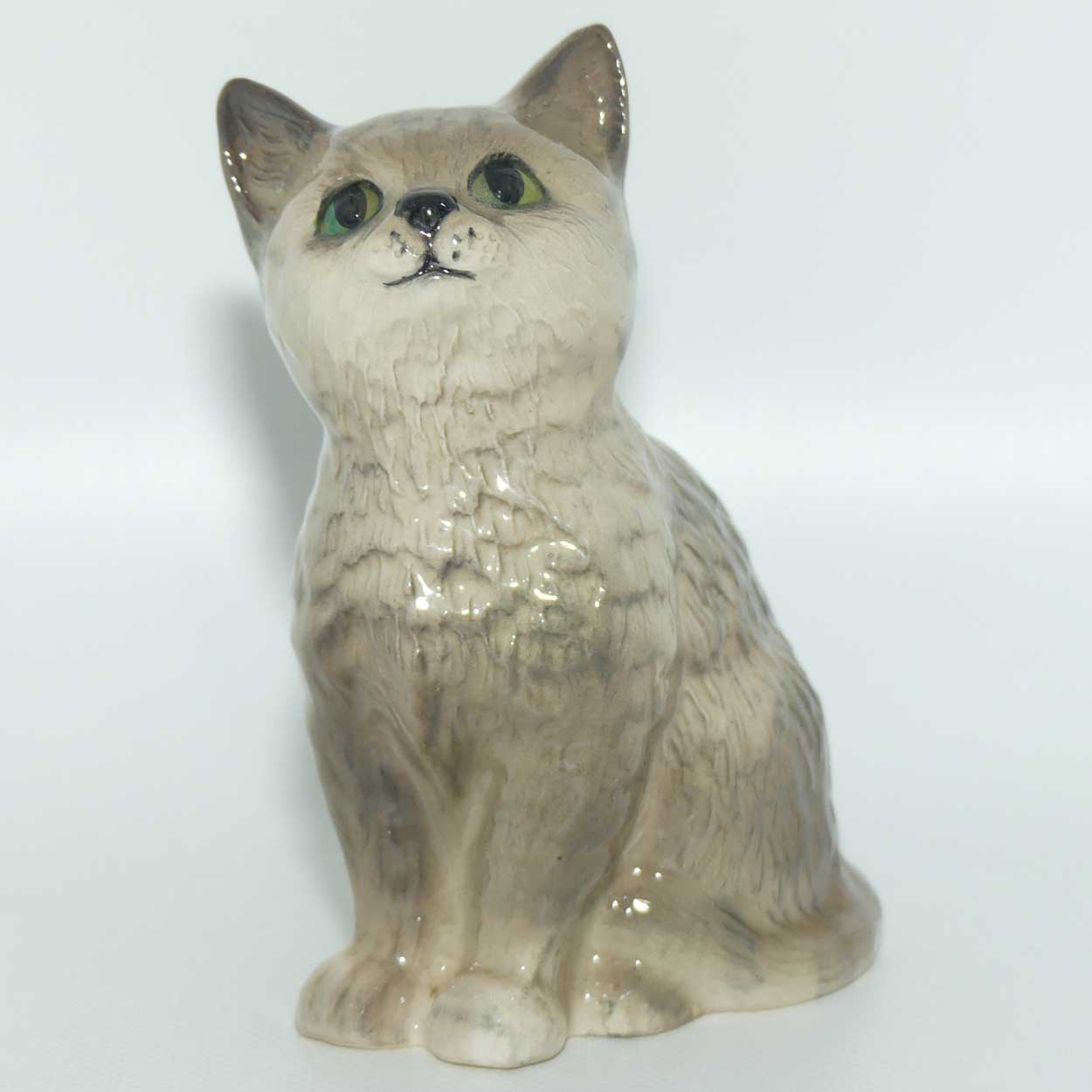 DA128 Royal Doulton Persian Kitten | Style Two | Grey