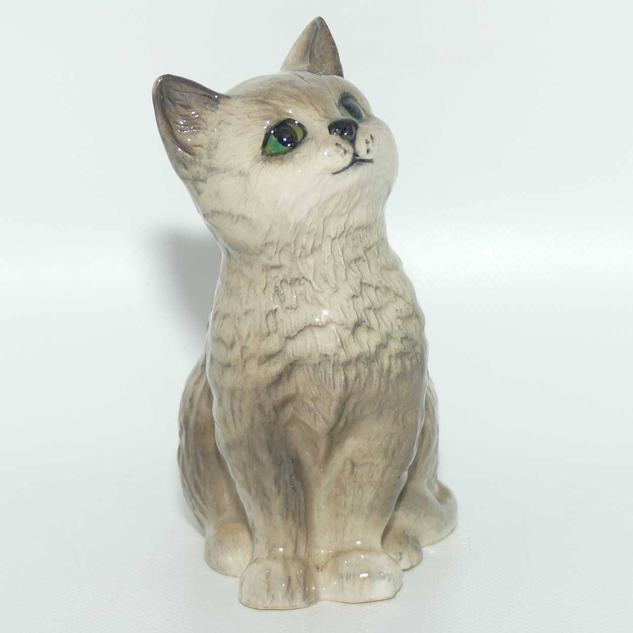 DA128 Royal Doulton Persian Kitten | Style Two | Grey