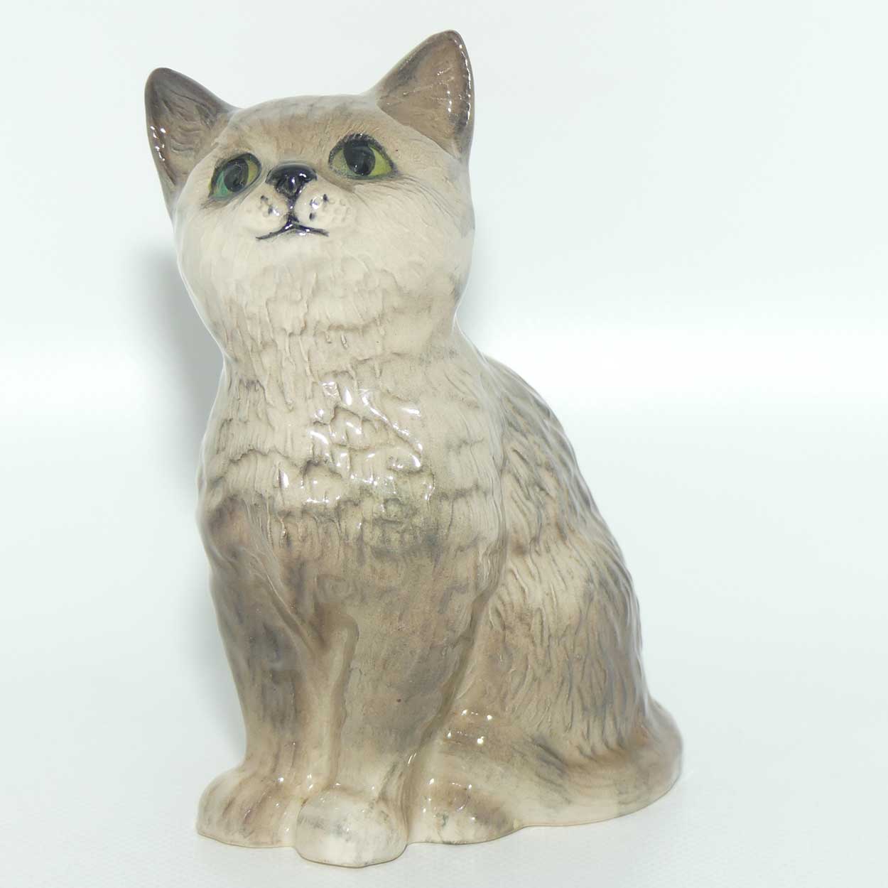DA128 Royal Doulton Persian Kitten | Style Two | Grey