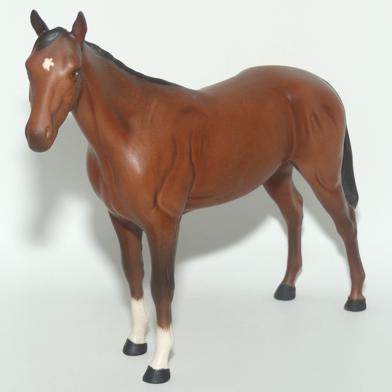 DA042 Royal Doulton Bois Roussel Race Horse | Brown | Matt