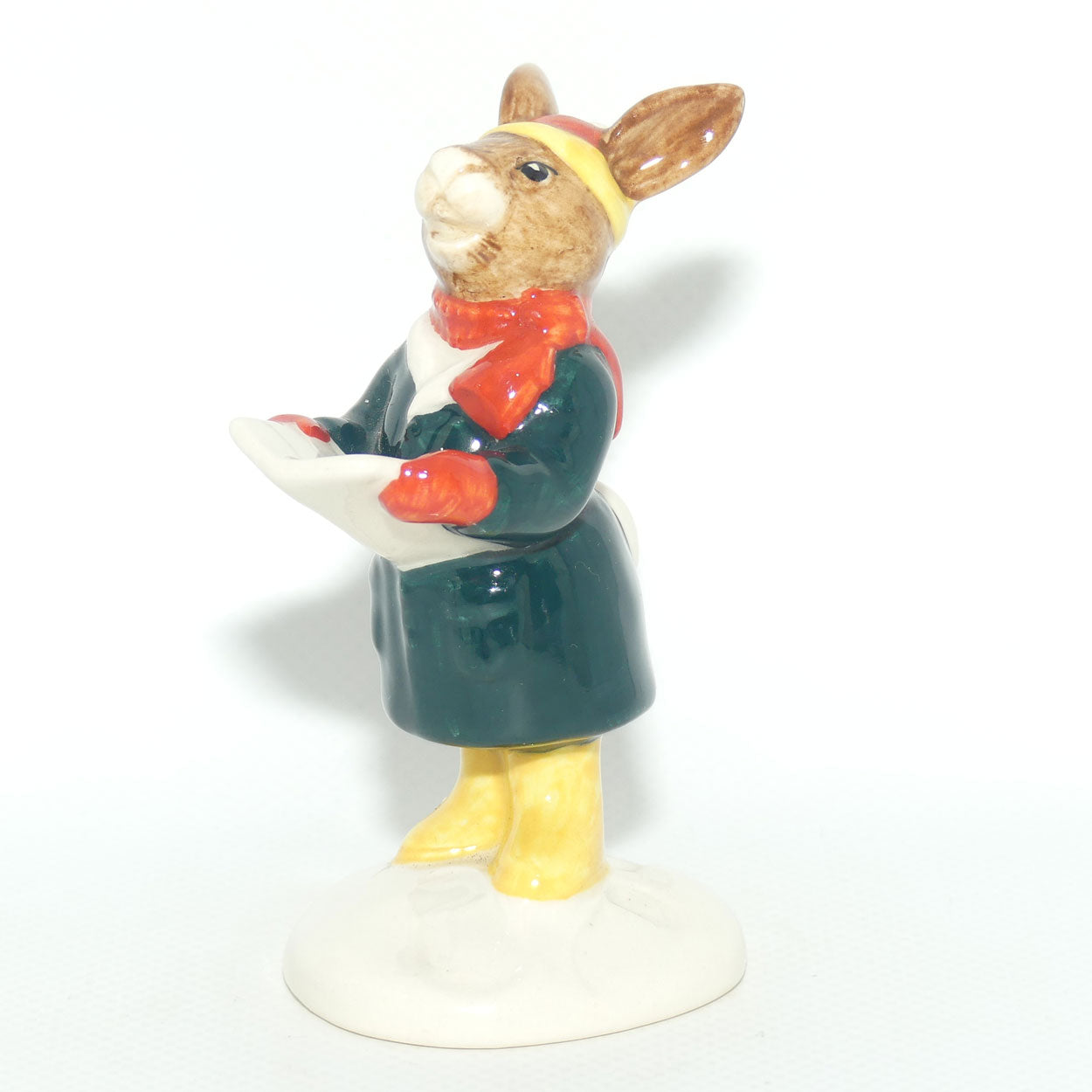 DB104 Royal Doulton Bunnykins Carol Singer | US Backstamp | no box