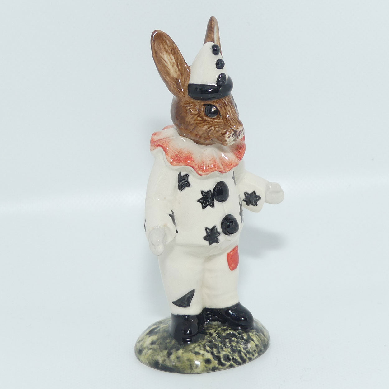 DB128 Royal Doulton Bunnykins Clown | Red Ruff | boxed