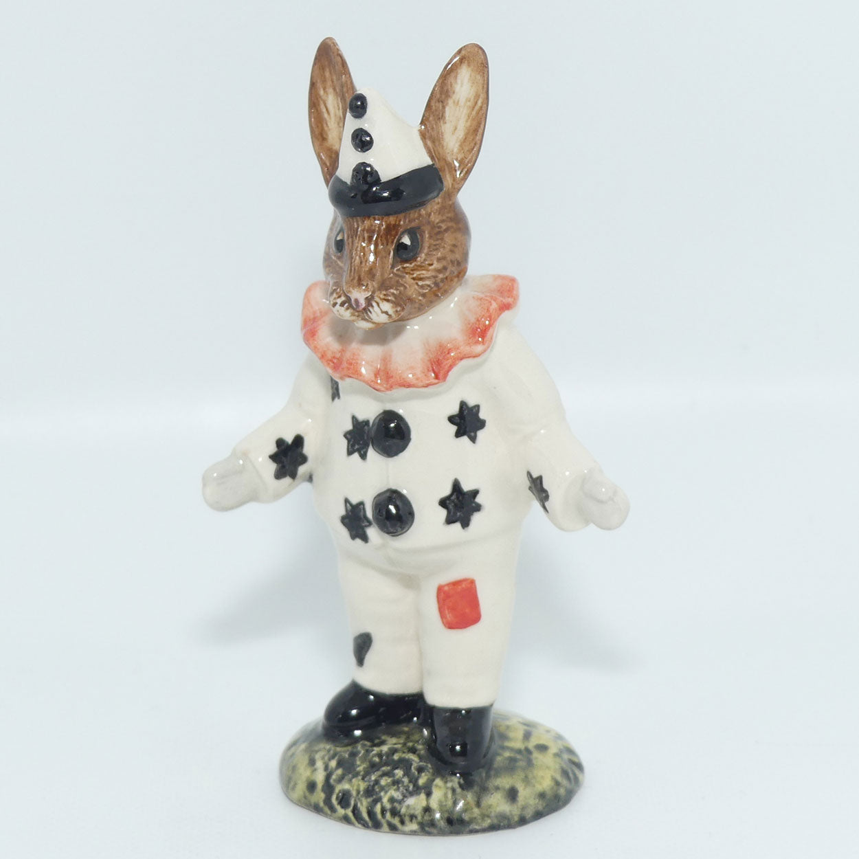 DB128 Royal Doulton Bunnykins Clown | Red Ruff | boxed