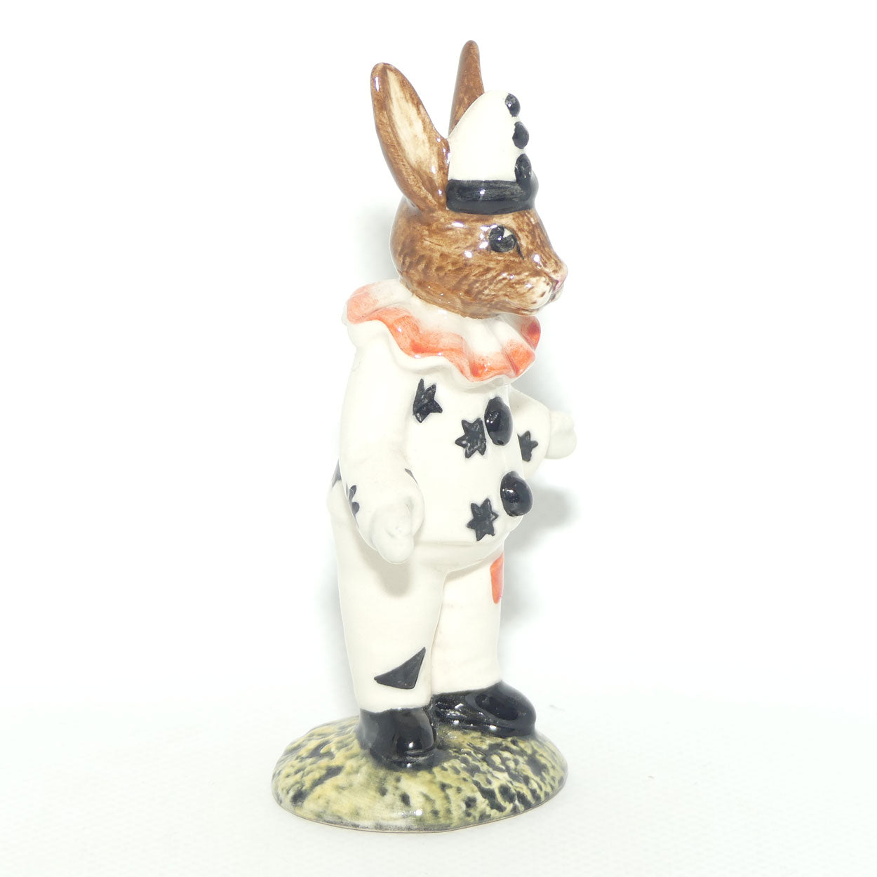 DB128 Royal Doulton Bunnykins Clown | Red Ruff | LE 750 | figure only