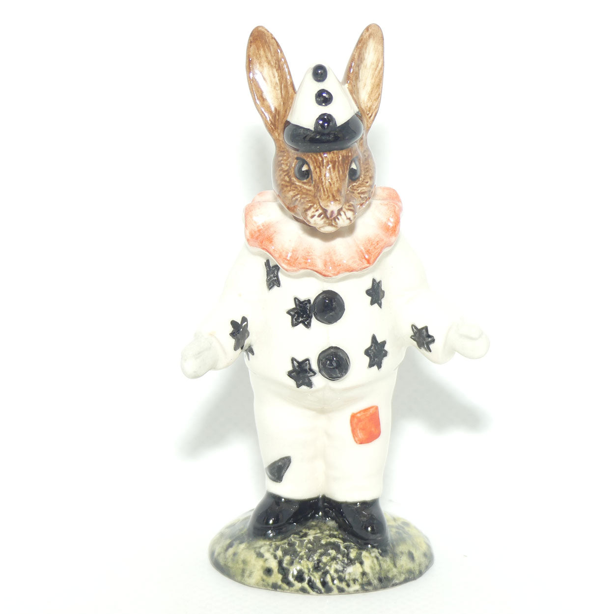 DB128 Royal Doulton Bunnykins Clown | Red Ruff | Boxed