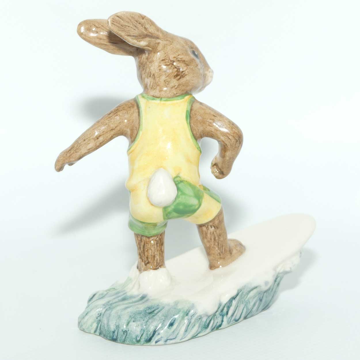DB133 Royal Doulton Bunnykins Aussie Surfer | figure only