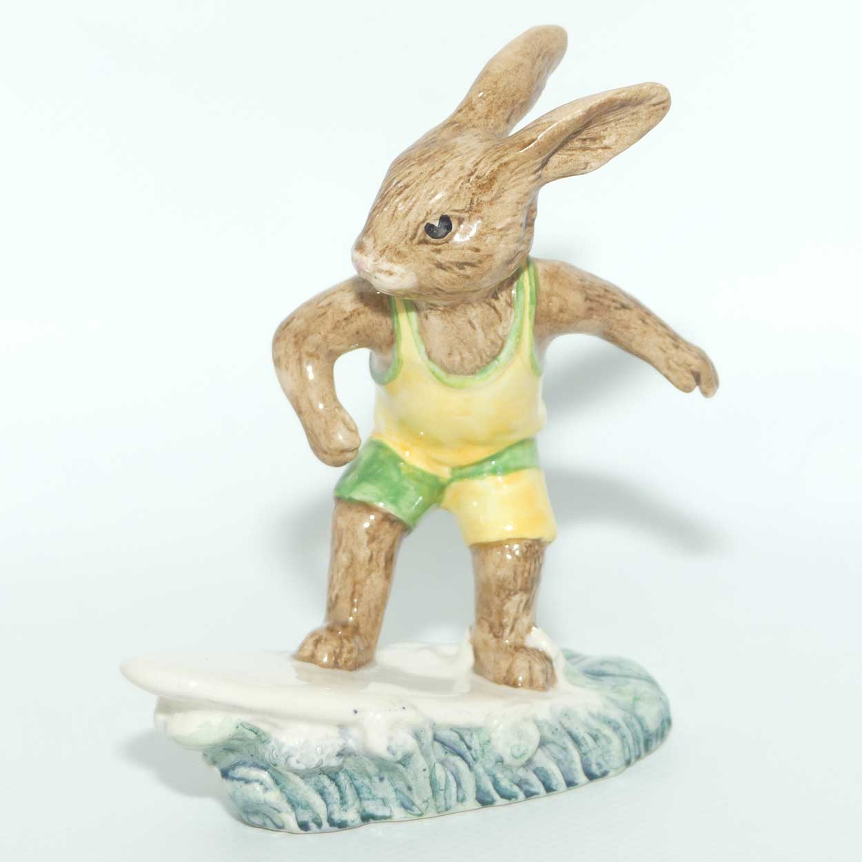 DB133 Royal Doulton Bunnykins Aussie Surfer | figure only