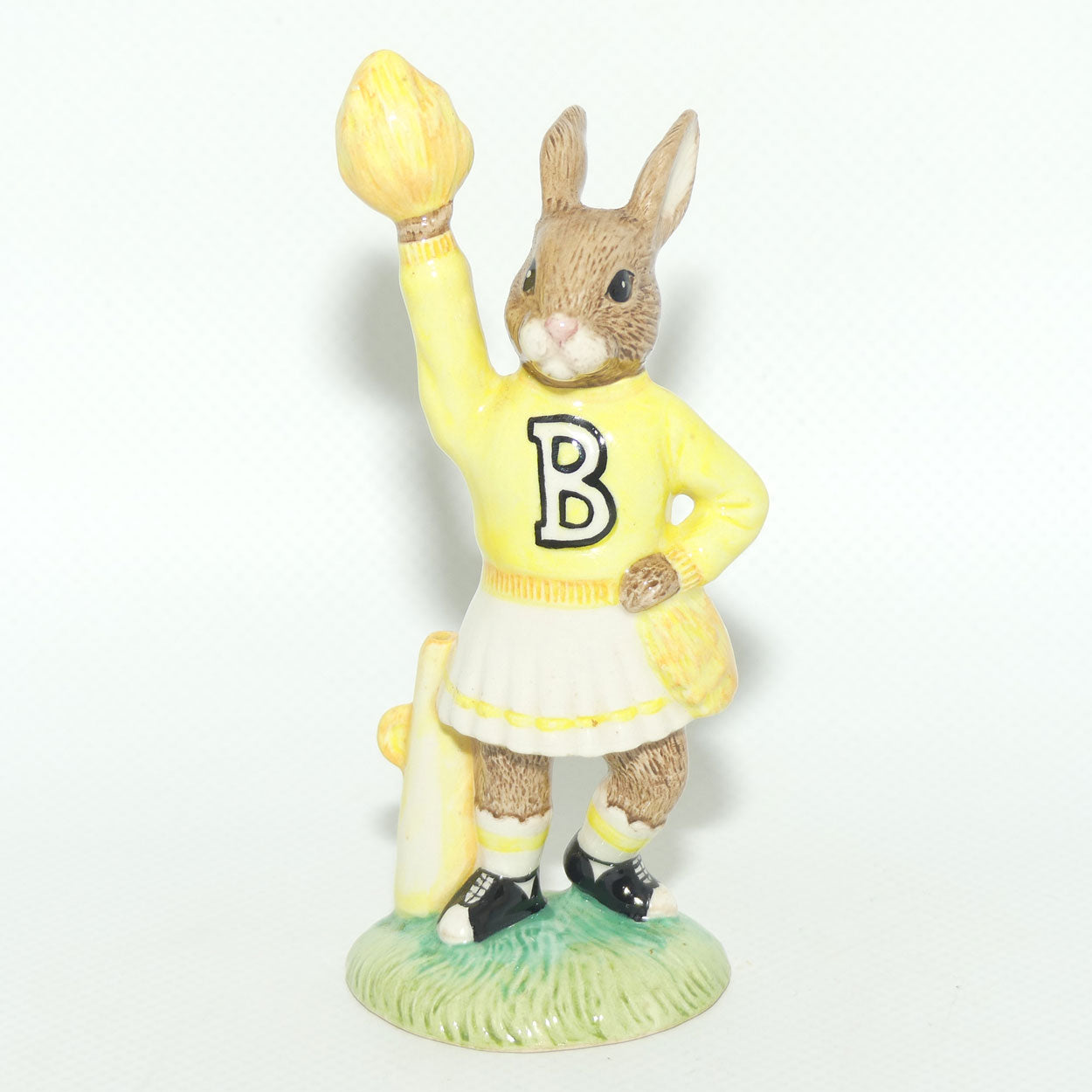 DB143 Royal Doulton Bunnykins Cheerleader | Yellow | Boxed | LE
