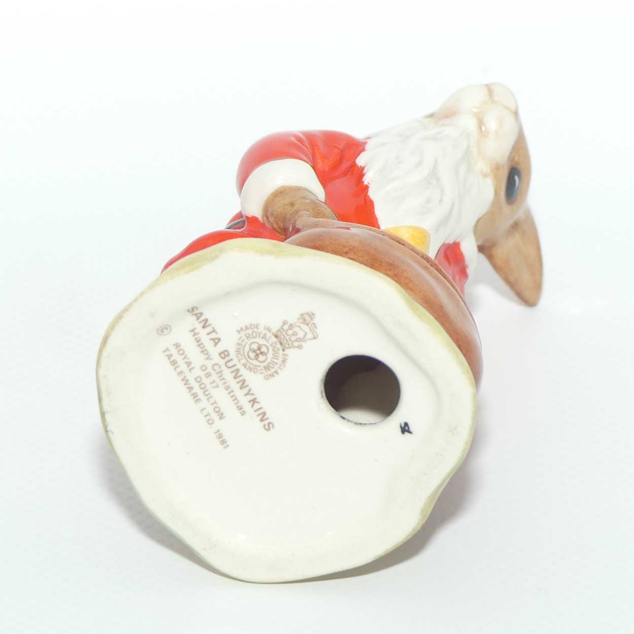 DB017 Royal Doulton Bunnykins Santa Bunnykins Happy Christmas | boxed