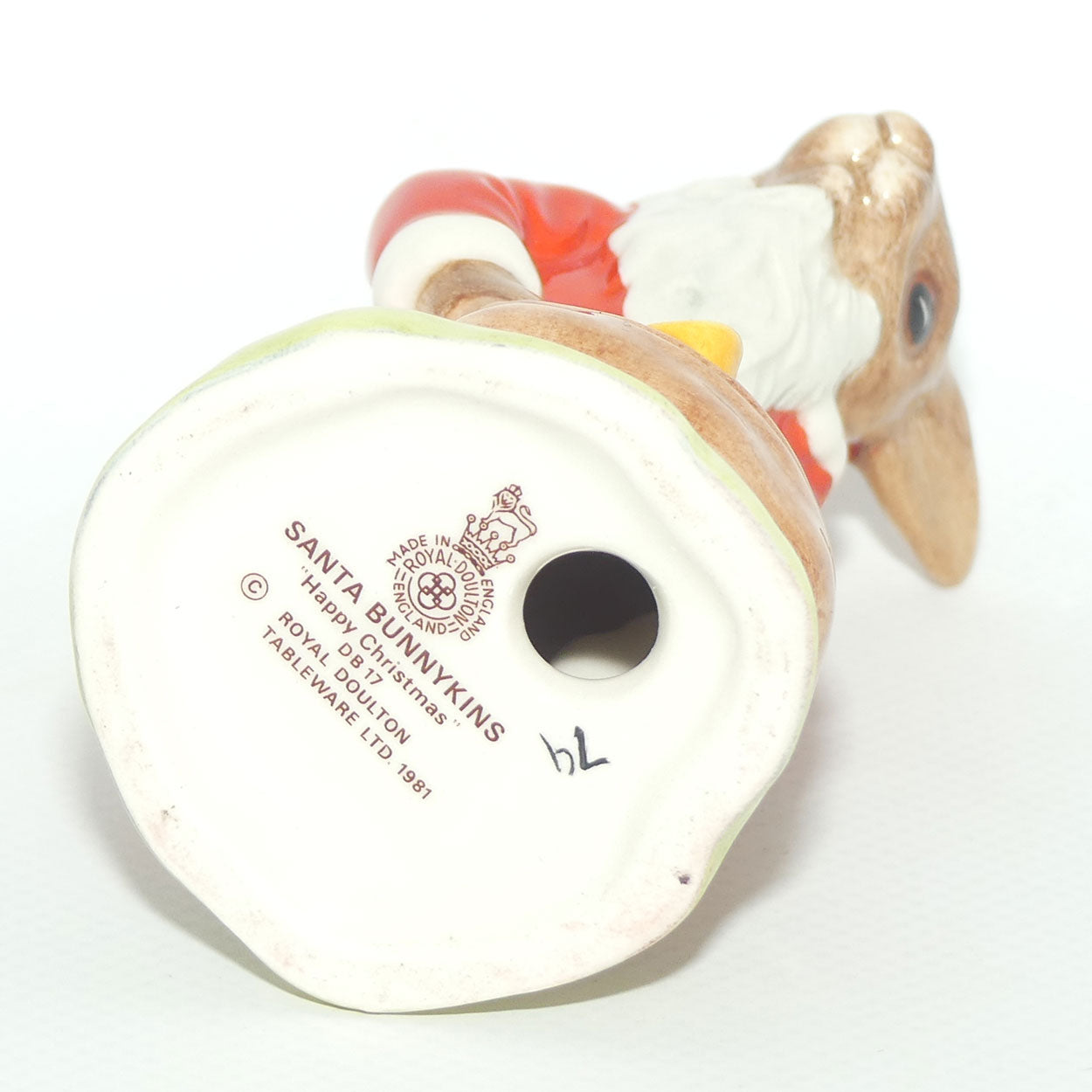 DB017 Royal Doulton Bunnykins Santa | Happy Christmas | BK2 | no box