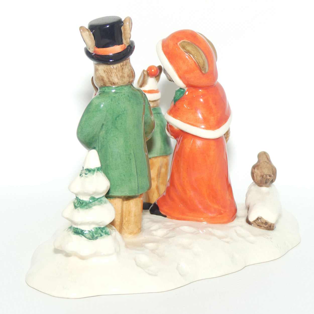 DB194 Royal Doulton Bunnykins Merry Christmas Tableau | Figure + Cert