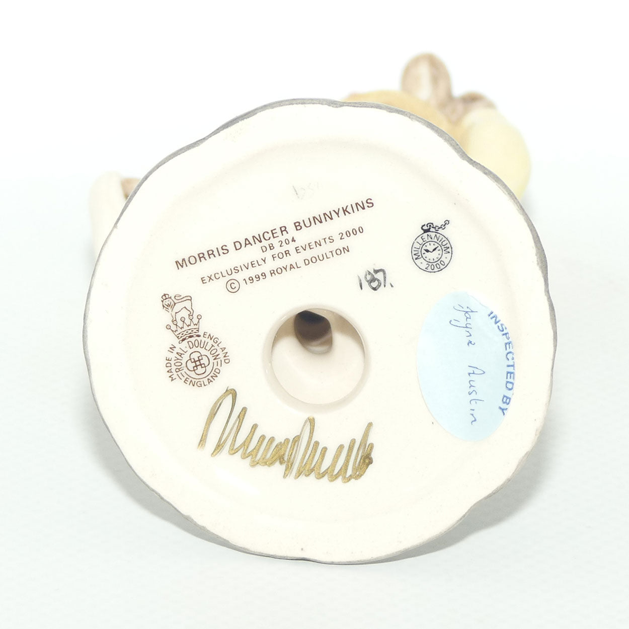 DB204 Royal Doulton Bunnykins Morris Dancer | signed | boxed