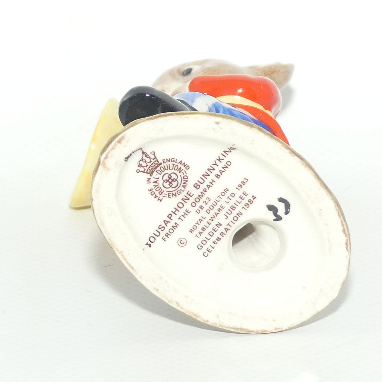 DB023 Royal Doulton Bunnykins Sousaphone | Golden Jubilee stamp | BK3 | boxed