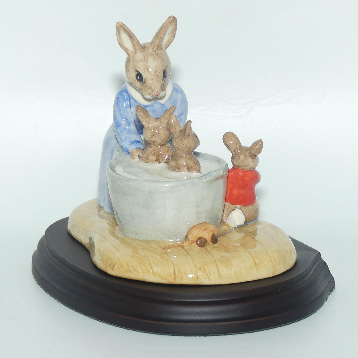 DB241 Royal Doulton Bunnykins Bath Night Tableau | LE 2875/5000 | box + Cert