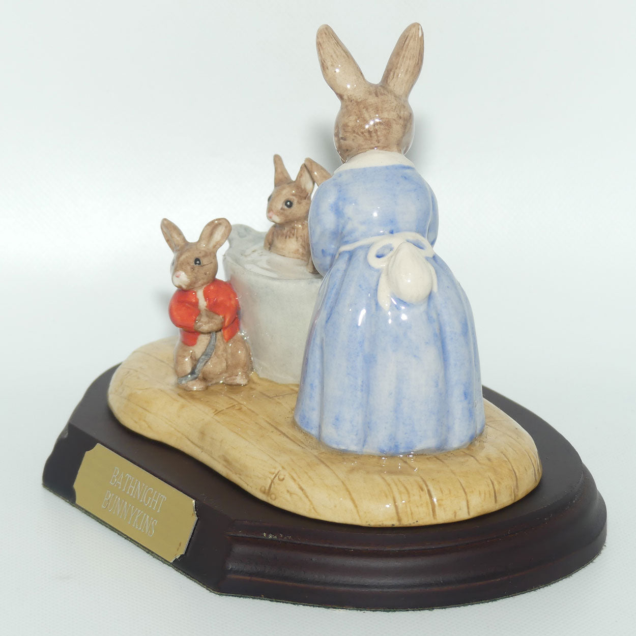 DB241 Royal Doulton Bunnykins Bath Night Tableau | LE 2883/5000 | no box