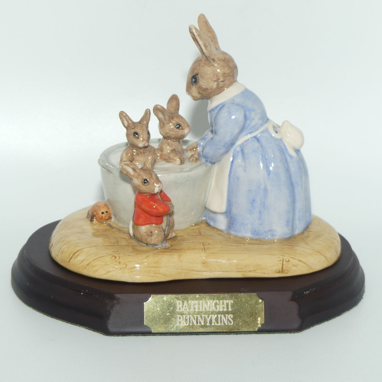 DB241 Royal Doulton Bunnykins Bath Night Tableau | LE 2883/5000 | no box