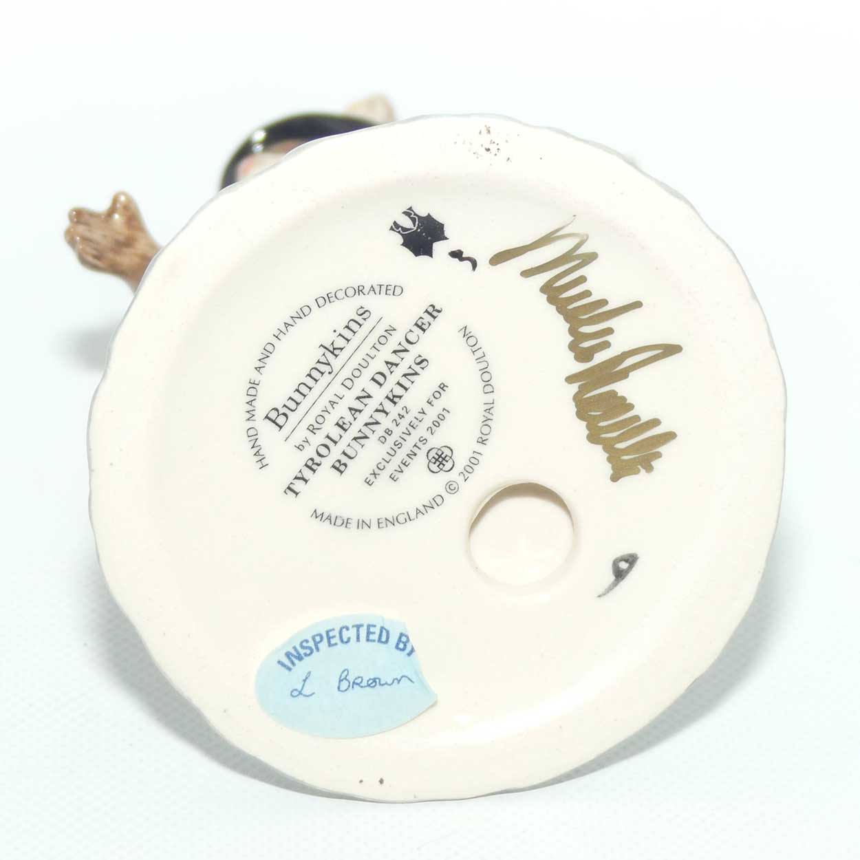 DB242 Royal Doulton Bunnykins Tyrolean Dancer | boxed and signed