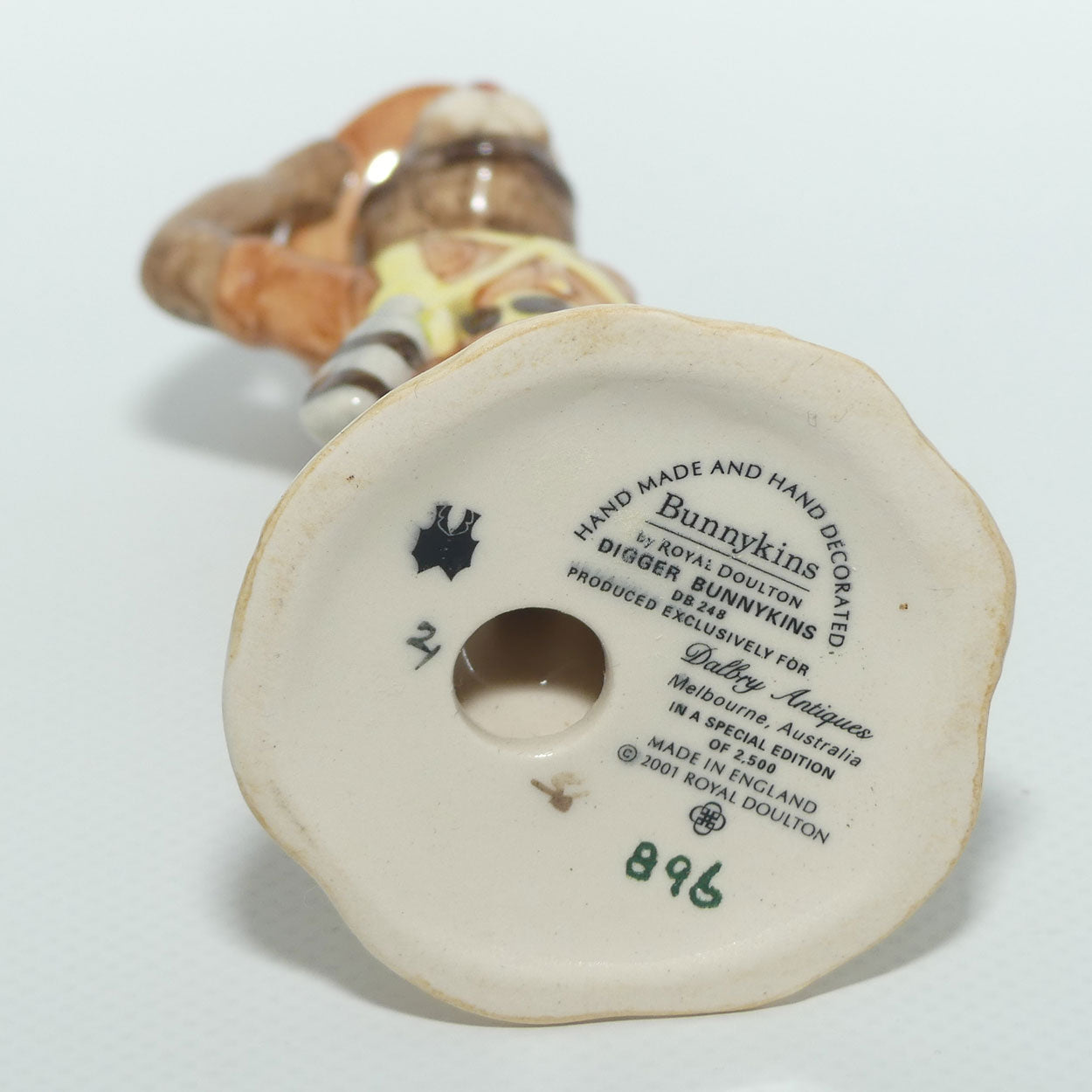 DB248 Royal Doulton Bunnykins Digger | LE896/2500 + Cert