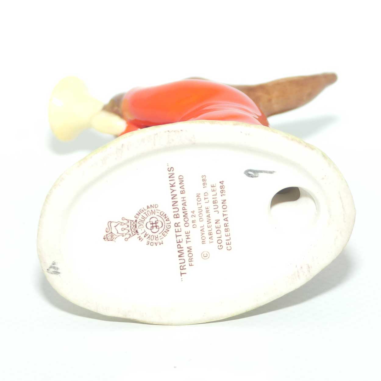 DB024 Royal Doulton Bunnykins Trumpeter | GJ stamp | BK3 | no box
