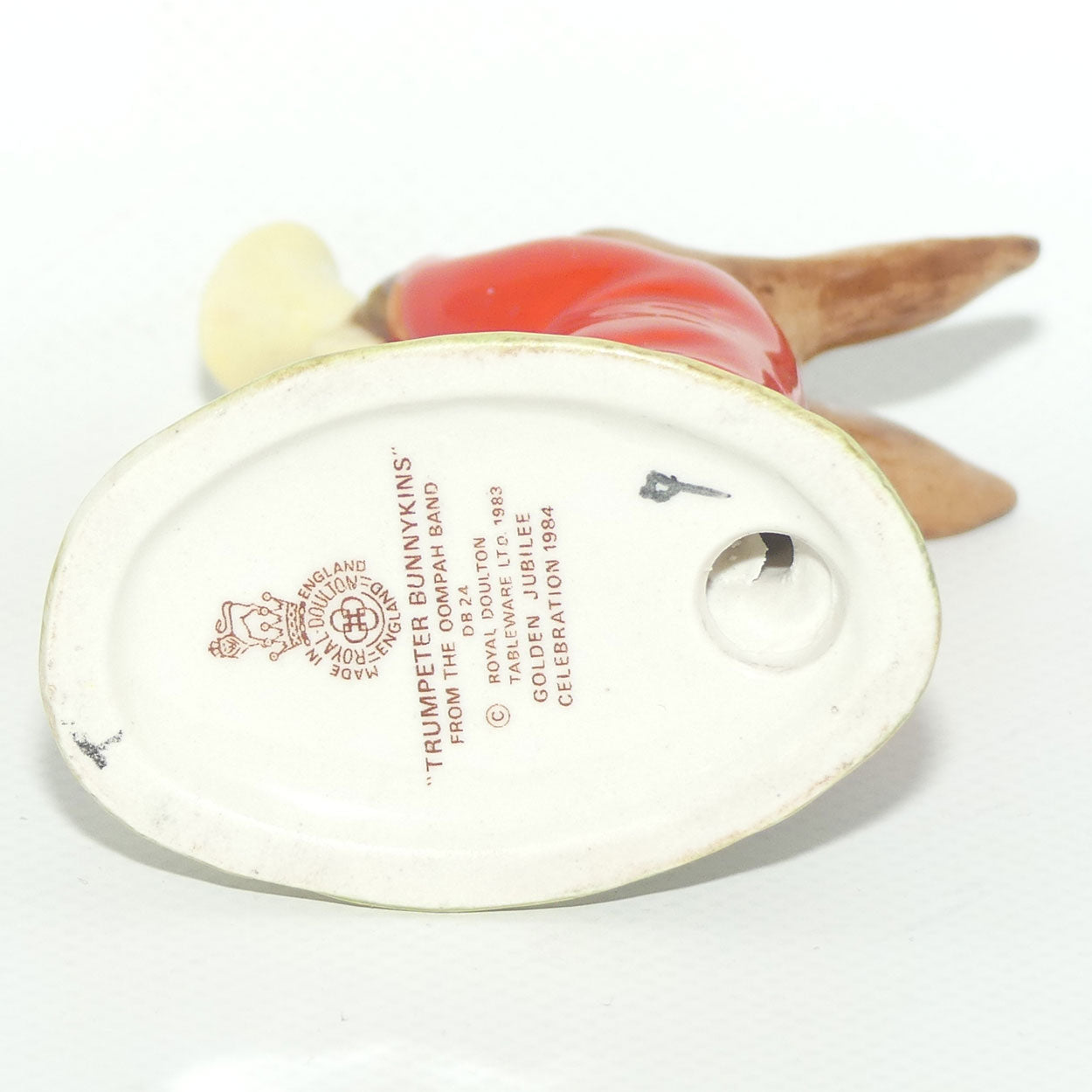 DB024 Royal Doulton Bunnykins Trumpeter | GJ stamp | BK3 | no box